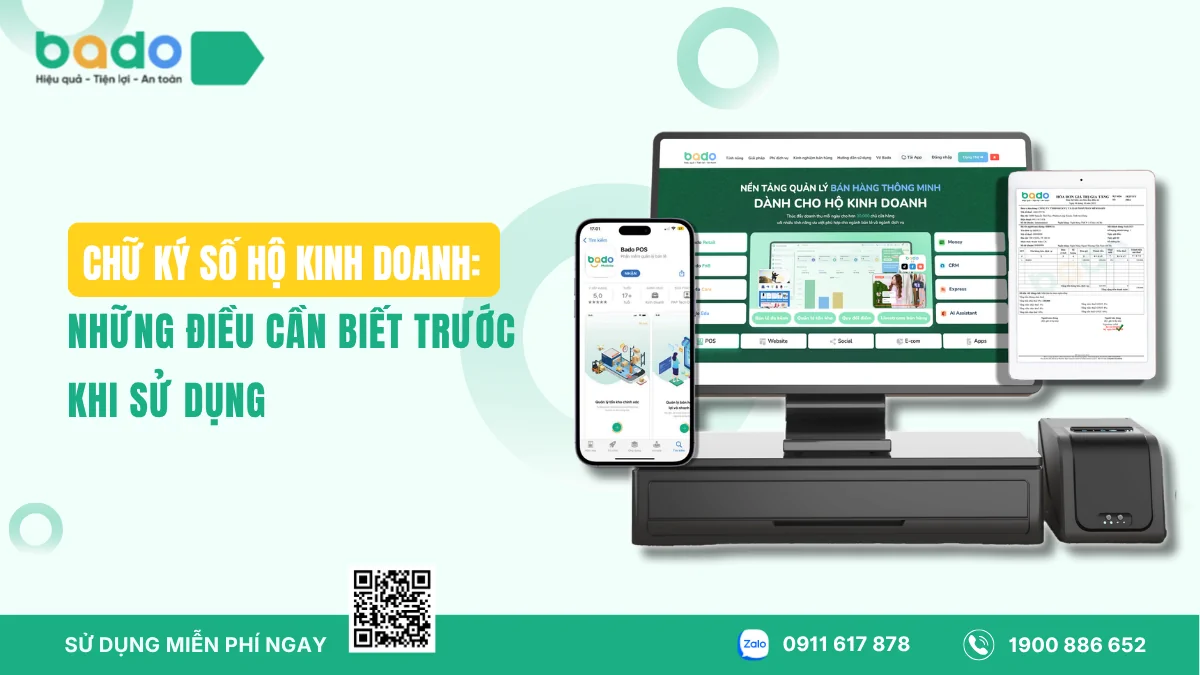Chữ Ký Số Hộ Kinh Doanh: Những Điều Cần Biết Trước Khi Sử Dụng
